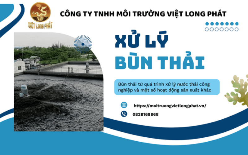 Xử lý bùn thải 