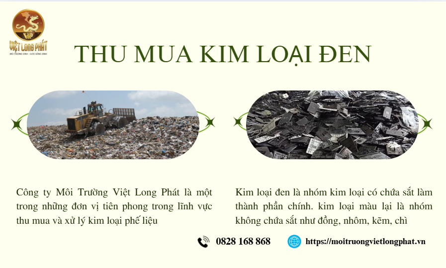 Thu mua kim loại đen chuyên nghiệp tại Việt Long Phát