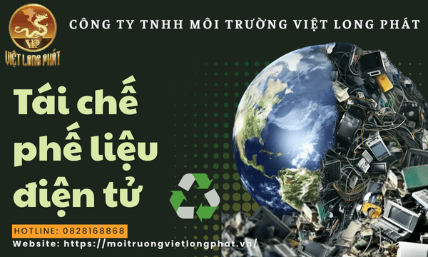 Tái chế phế liệu điện tử tại Việt Long Phát